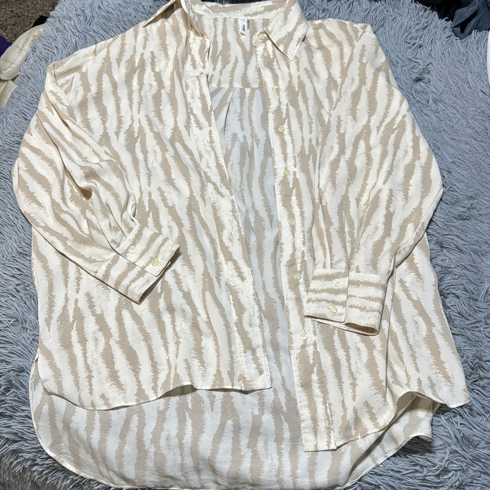 Sheer Button-up - Women’s